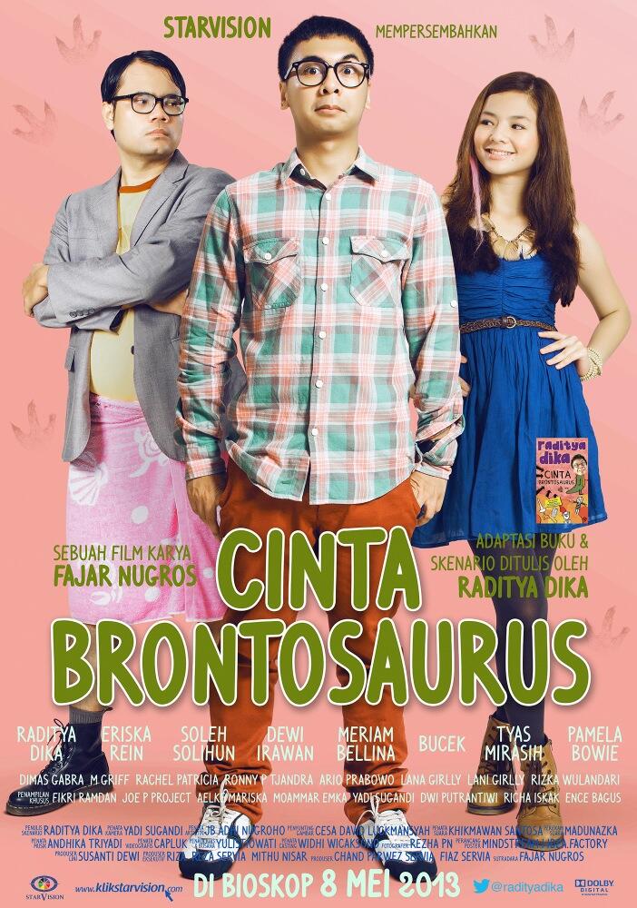 poster cinta brontosaurus